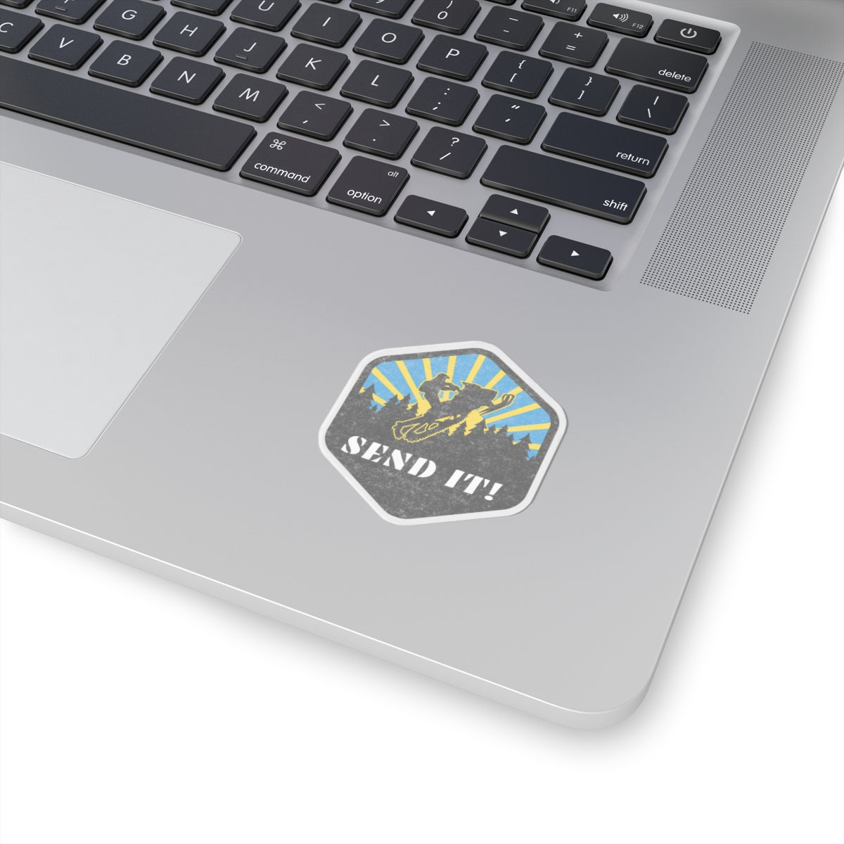 Snowmobile Send it Kiss-Cut Stickers